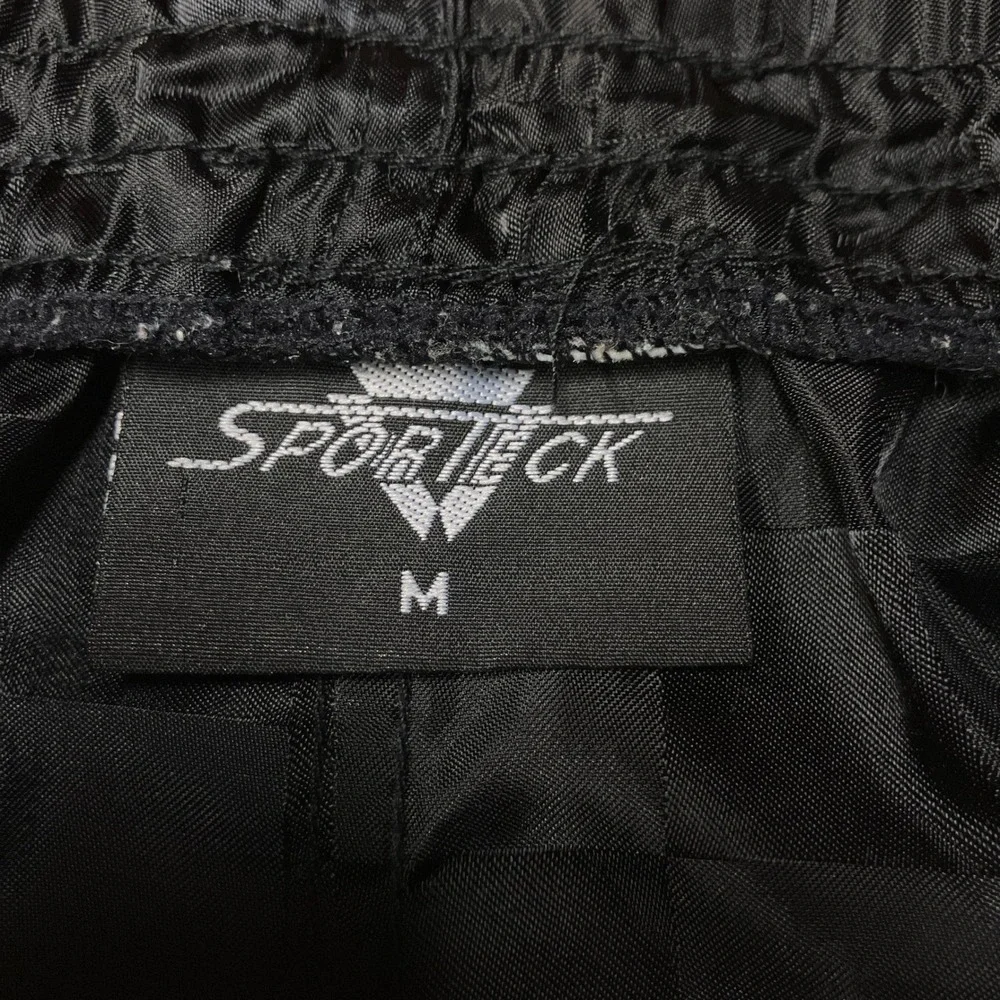 Vintage 90s Shiny Checkered Nylon Soccer Shorts 5